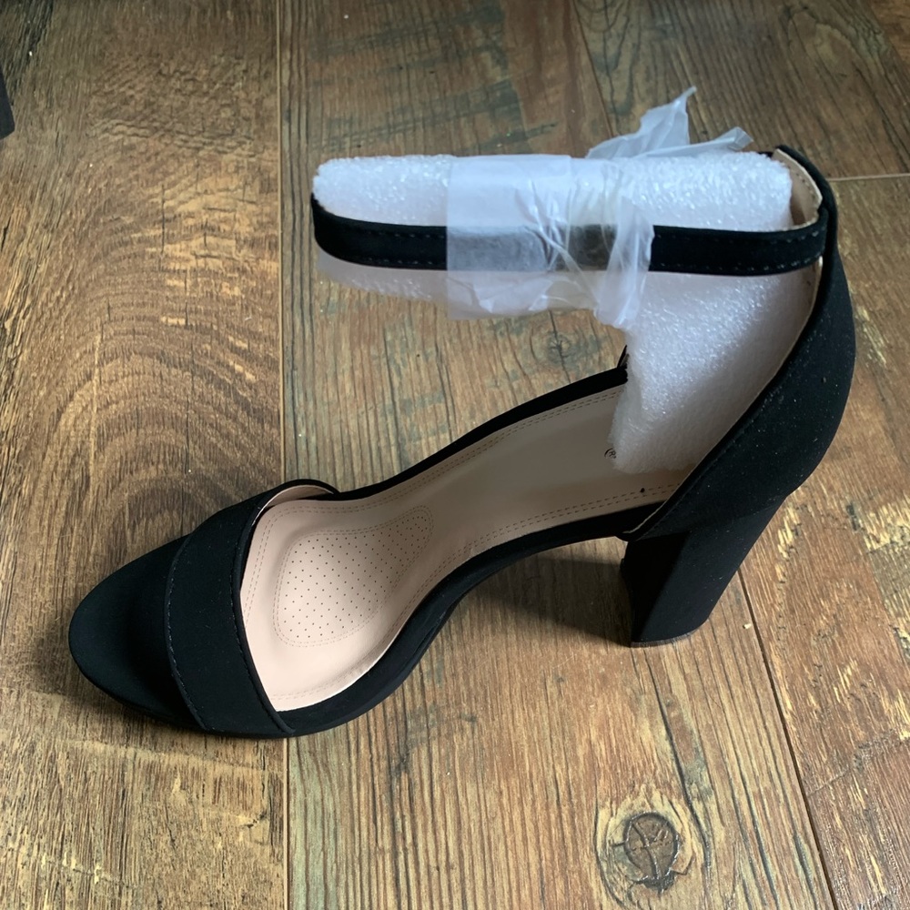 Black Suede Heels